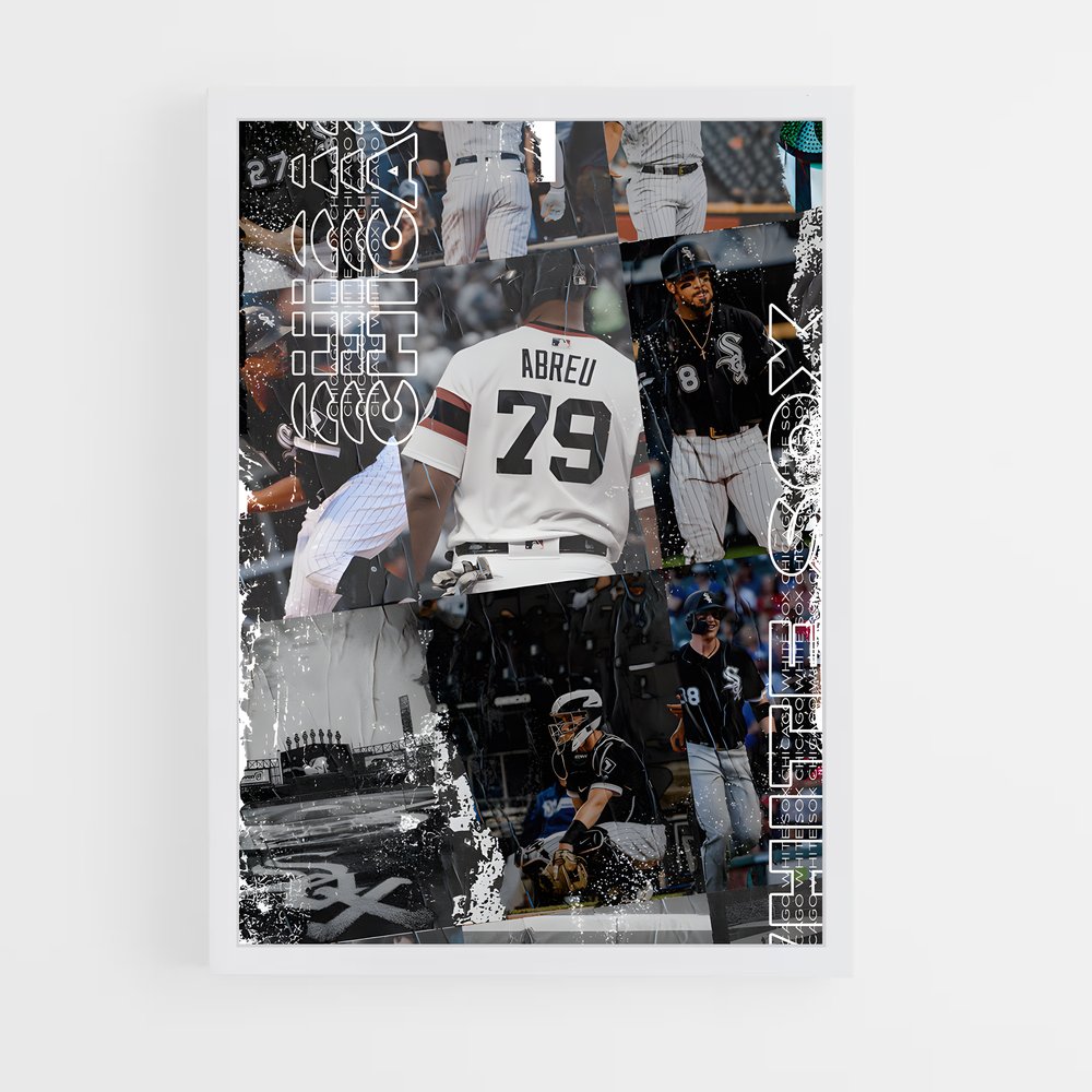 Poster Legends des White Sox – affiche Baseball (vue 3)